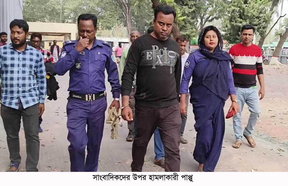 মেহেরপুরে দুই সাংবাদিকের উপর হামলার অন্যতম আসামী পাপ্পু জেল হাজতে